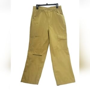 Chico's Women's Lounge Pants Cargo Pants Y2K Grunge  Windbreaker Size 2  USA 12